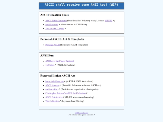 ascii screenshot