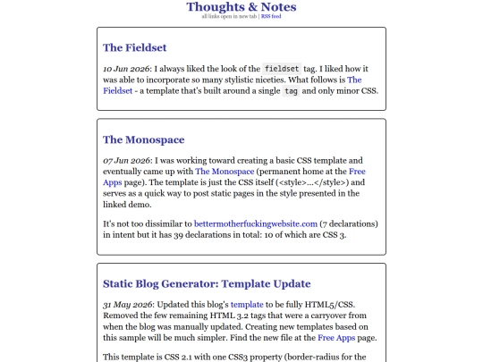 blog screenshot