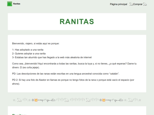 ranitas screenshot