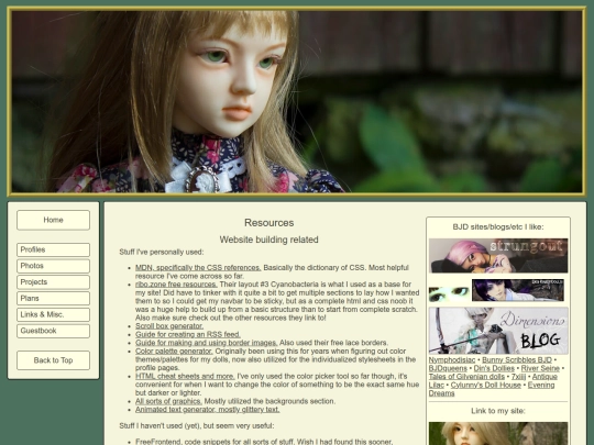 LinksAndMisc screenshot