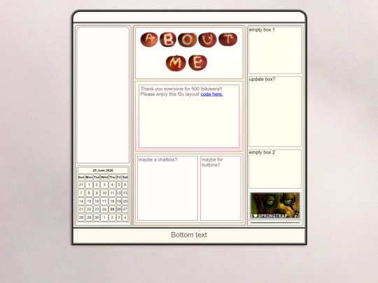 aboutme2 screenshot