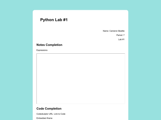 python/pythonLab1 screenshot