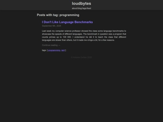 tags/programming screenshot