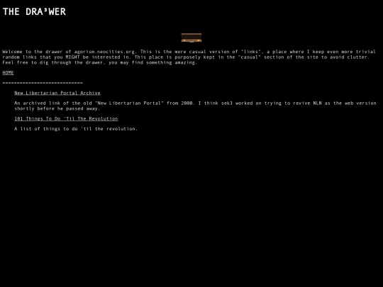 drawer screenshot
