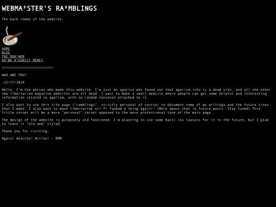 ramblings screenshot