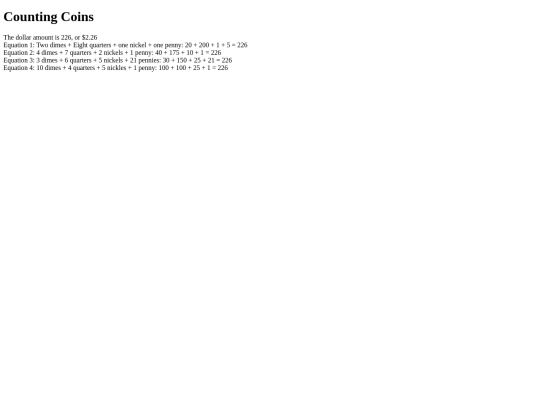 coins screenshot