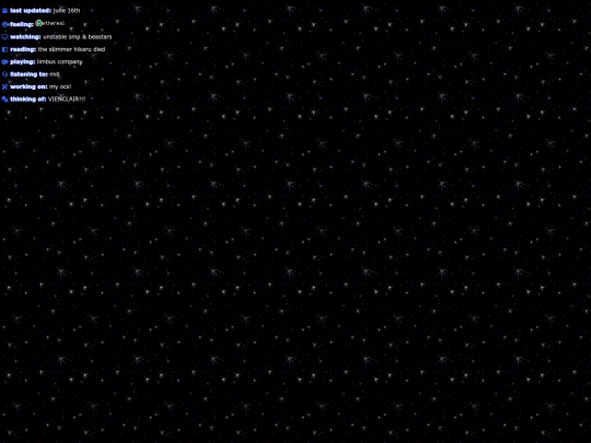 status screenshot