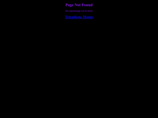 not_found screenshot