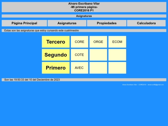 asignaturas screenshot