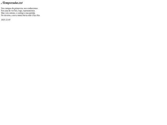poemas/Temporadas screenshot