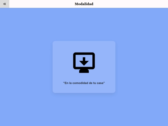 modal screenshot