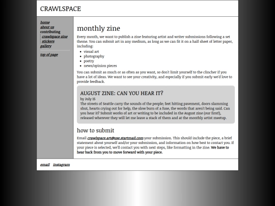 zine screenshot