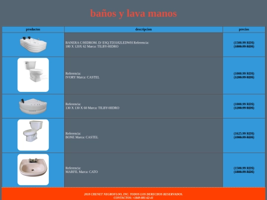 baños screenshot