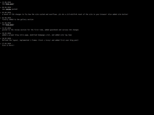 sitelog screenshot