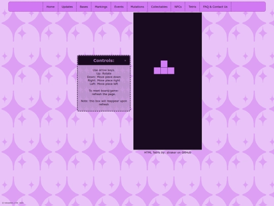 tetris screenshot