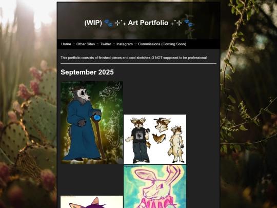 portfolio screenshot