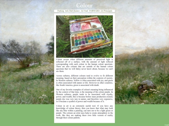 Colour screenshot