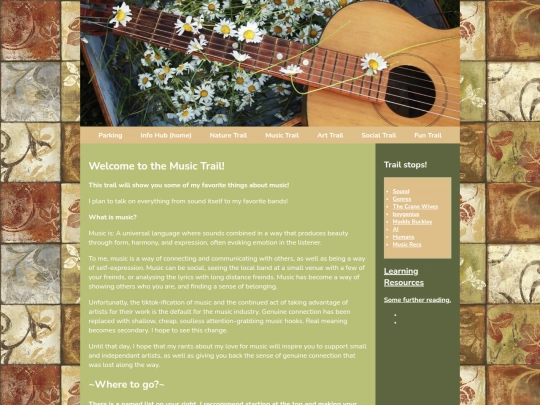 MusicTrail screenshot