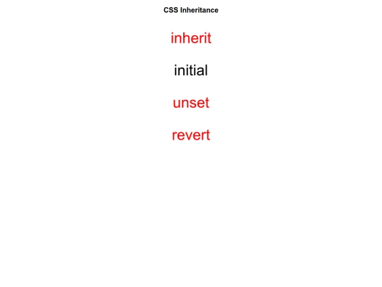 CIT151 Assignment 4/CSS Inheritance/CSS Inheritance screenshot