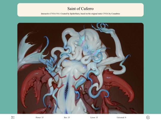 Saint_of_Cuferro-CYOA-V0.2 screenshot