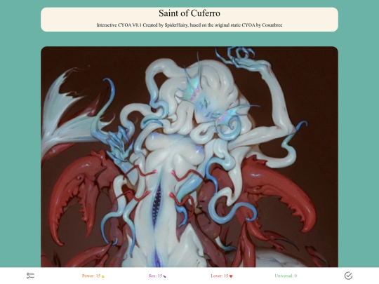 Saint_of_Cuferro-CYOA-V0.4 screenshot