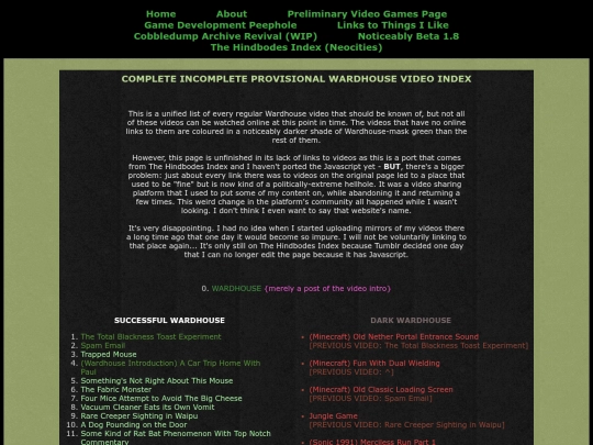 videos screenshot