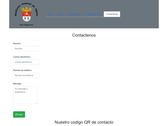contactar screenshot