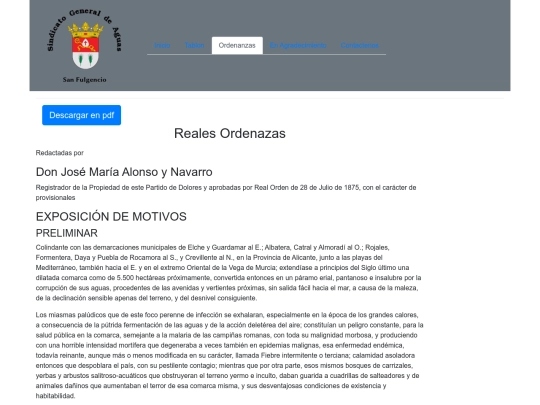 ordenanzas screenshot