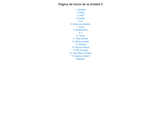 unidad 3 screenshot