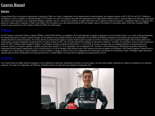 F1(Proyecto final)/GeorgeRussel screenshot