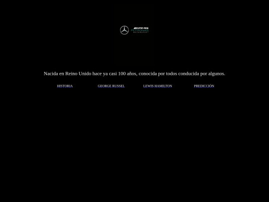 F1(Proyecto final)/Mercedes screenshot