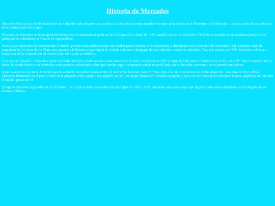 F1(Proyecto final)/infototalmercedes screenshot