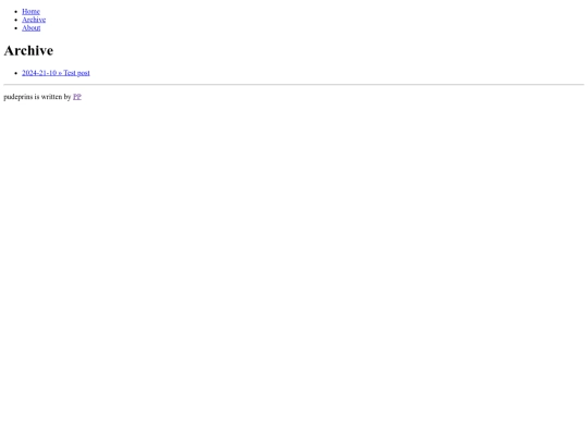 archive screenshot