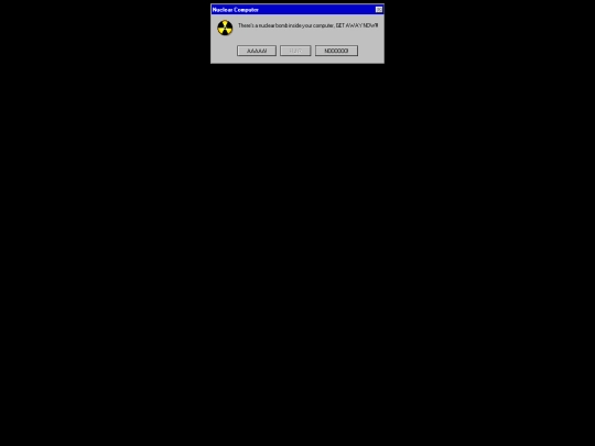 NuclearError screenshot