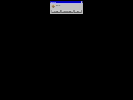 Puncherror screenshot