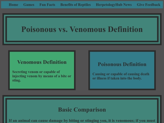PoisonousVsVenomous screenshot