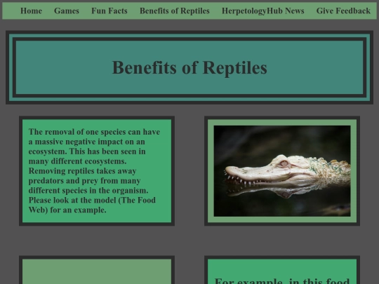 benefitsofreptiles screenshot
