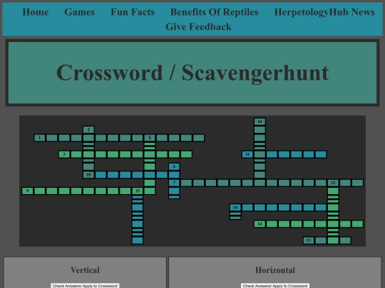 crossword screenshot