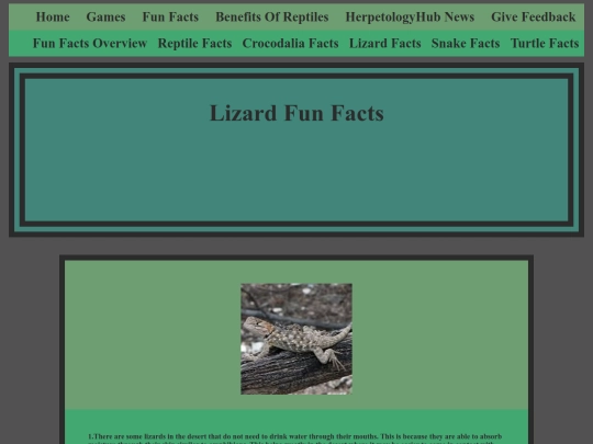 lizardfacts screenshot