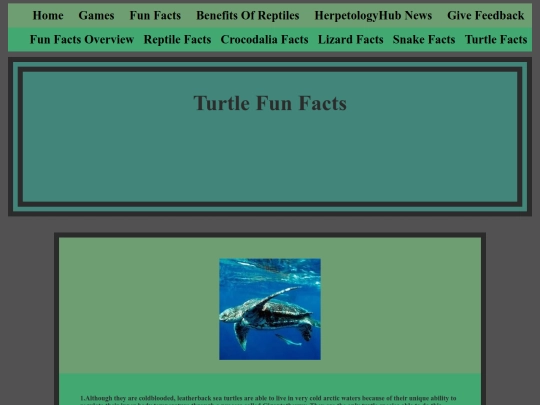 turtlefacts screenshot