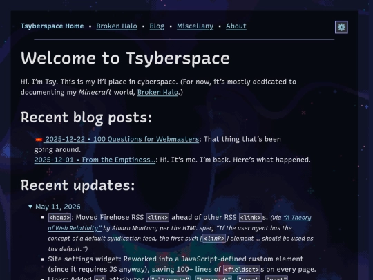 index screenshot