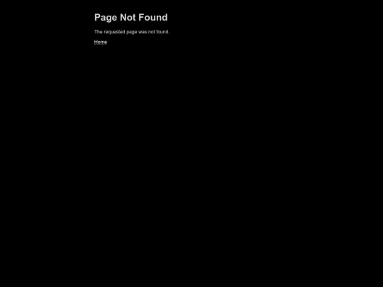 not_found screenshot