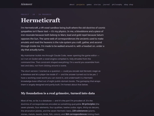 projects/hermeticraft screenshot
