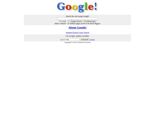 google1998 screenshot