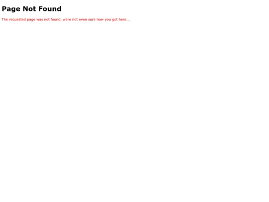 not_found screenshot