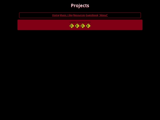 projects screenshot