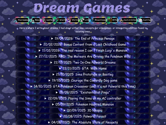 dreamgames screenshot