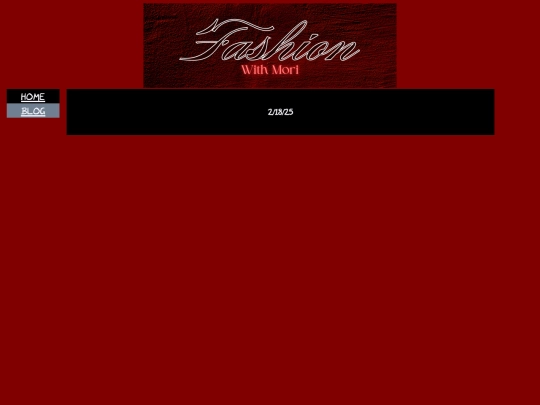 blog screenshot