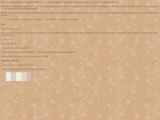 aboutme screenshot