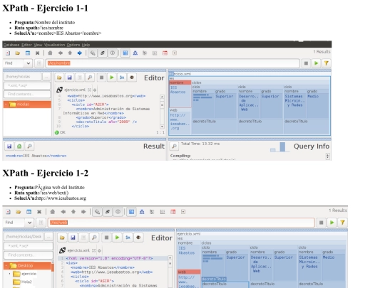 ejercicio/ejercicio screenshot